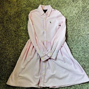 Pink RL Polo Dress